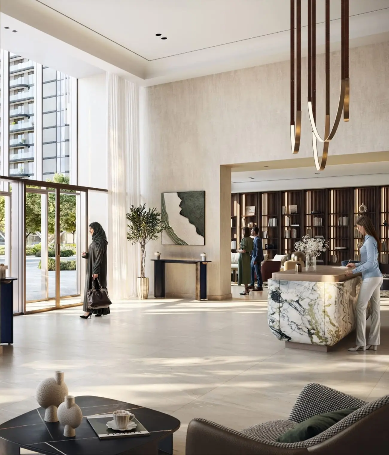 Valo in Dubai Creek Harbour by EMAAR - Lobby Image 1