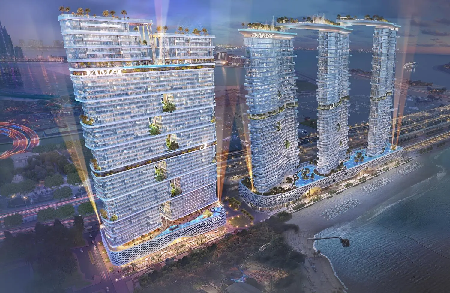 Damac Bay 2 master plan