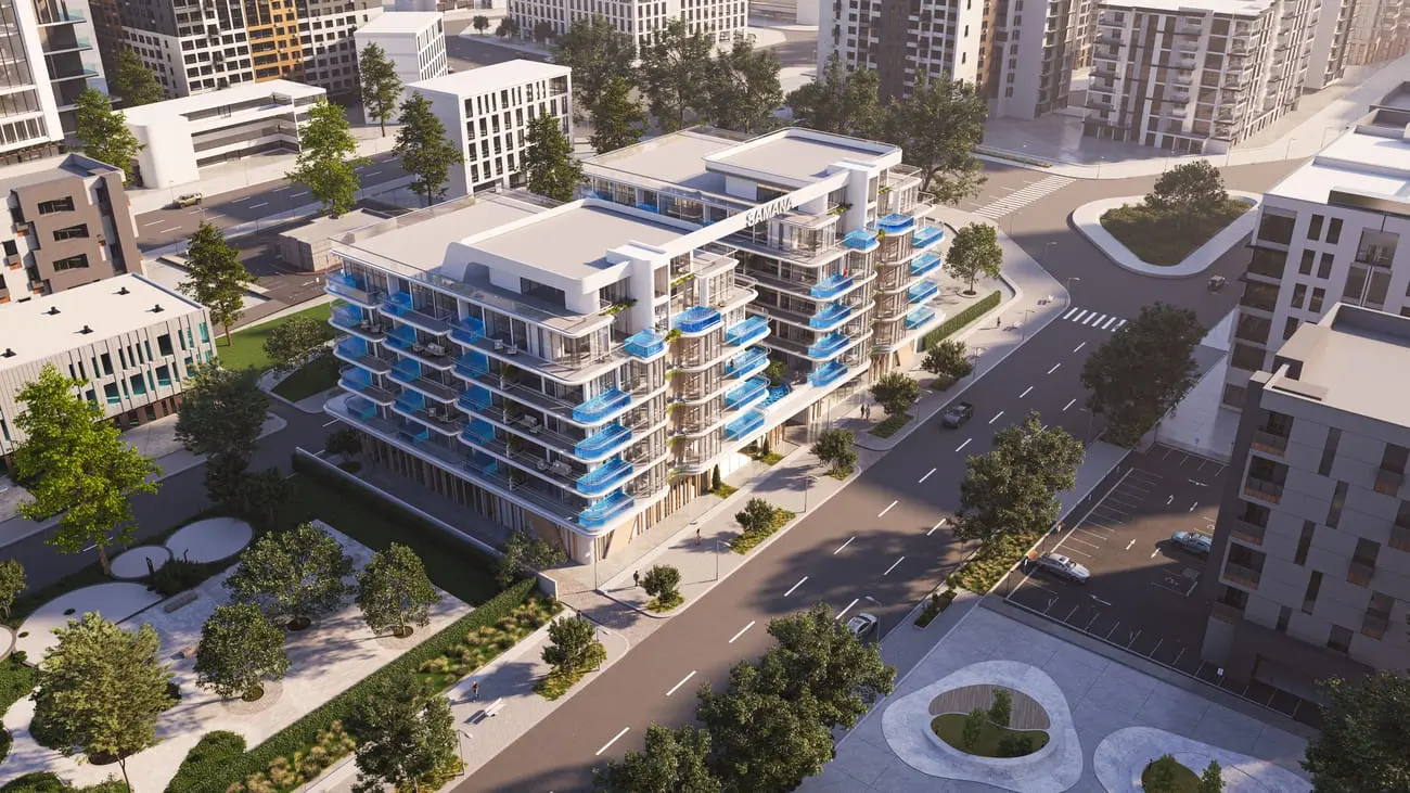 Rome by Samana Developers in Meydan City by Samana - Exterior Image 3