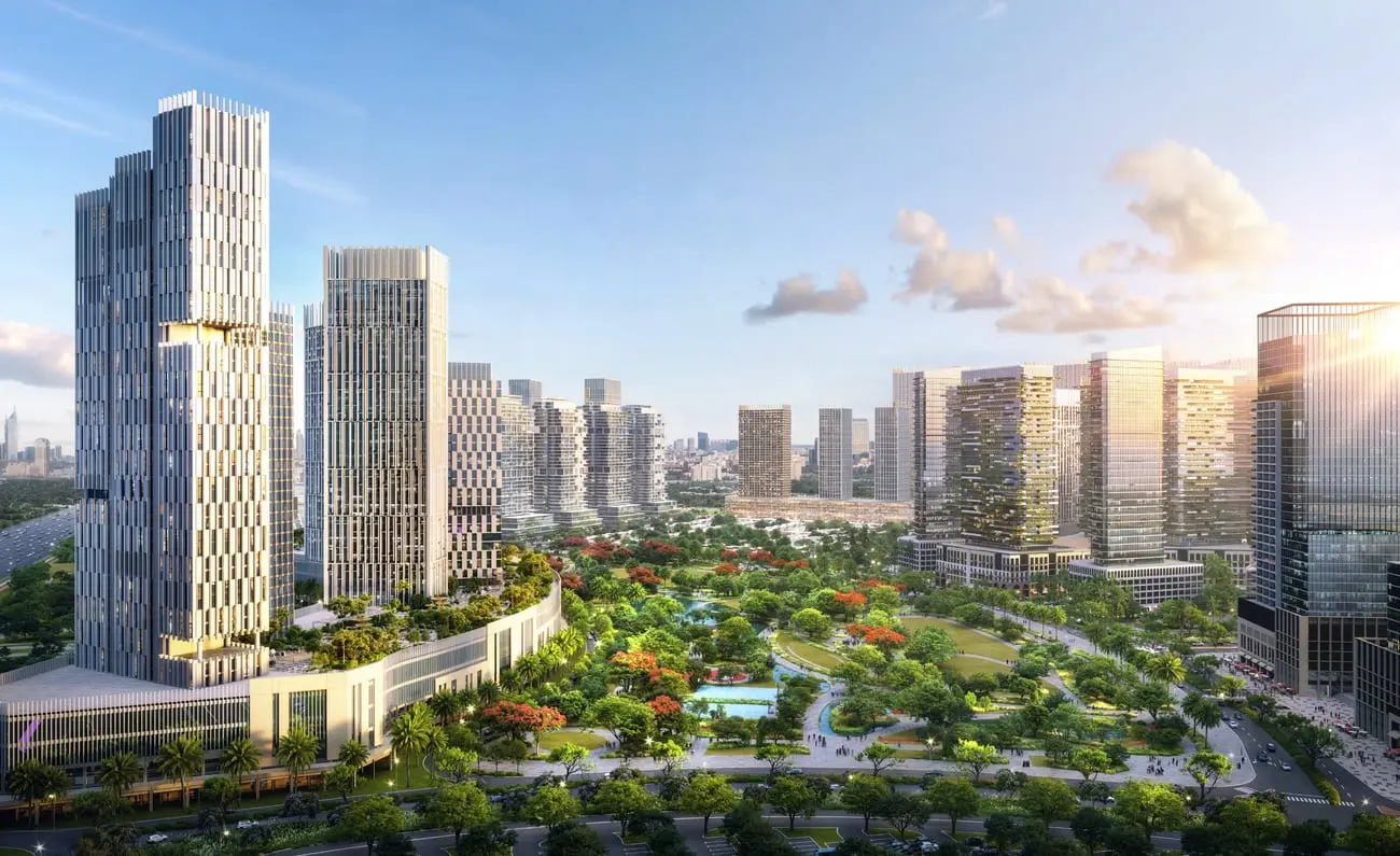 Azizi Milan in City of Arabia by Azizi - Exterior Image 1