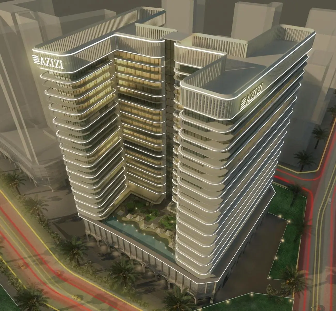 Azizi Milan in City of Arabia by Azizi - Exterior Image 10