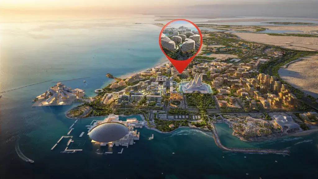 The Row Saadiyat master plan