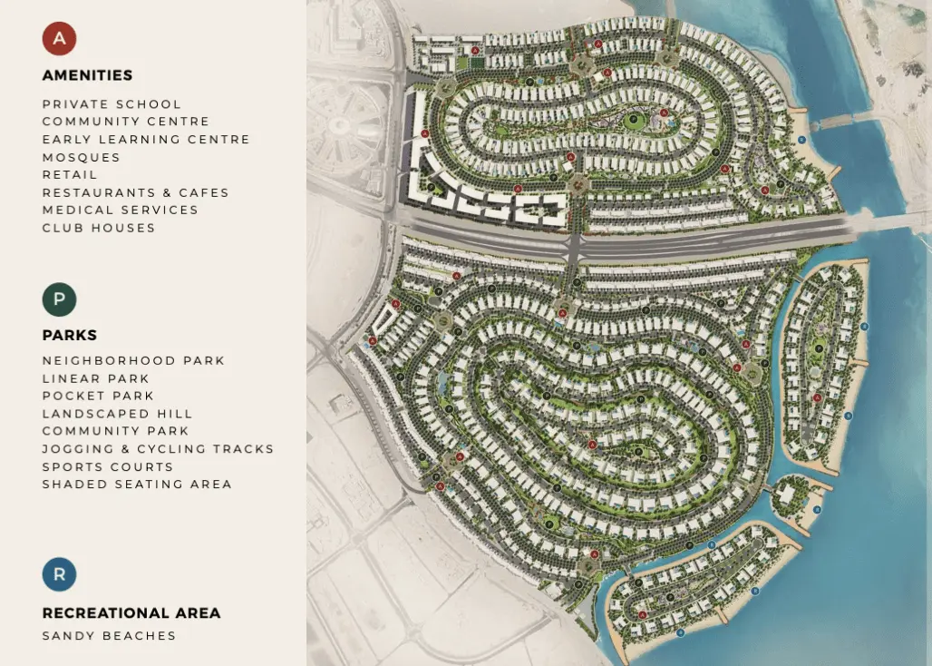 Reem Hills Villas Phase 2 master plan