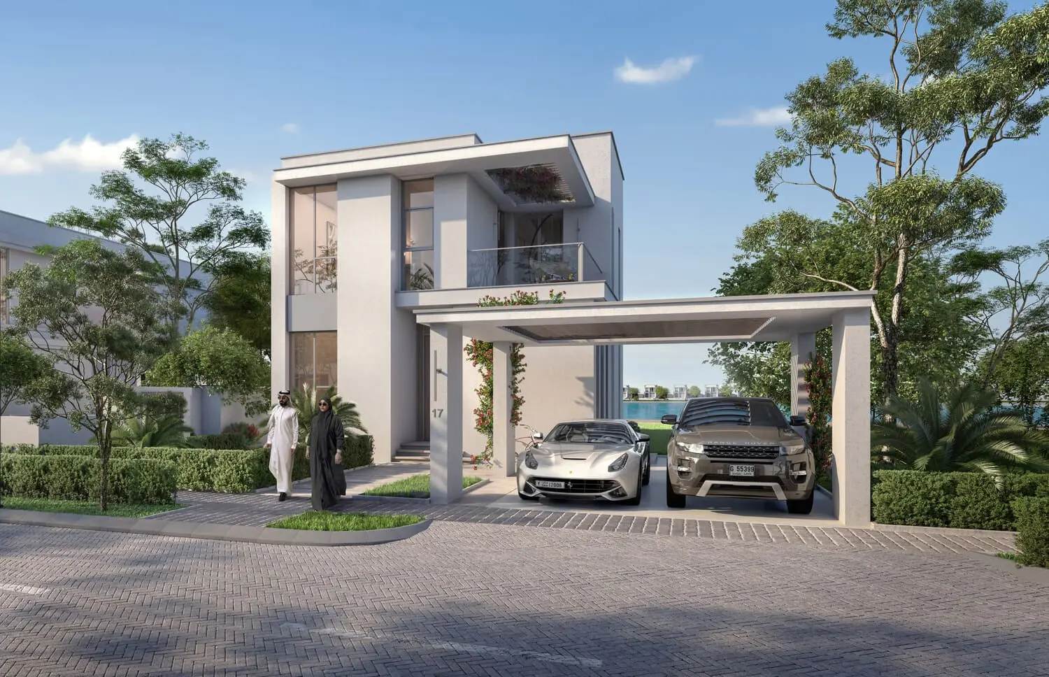Signature villa design at Ramhan Island Villas Phase 2 & 3