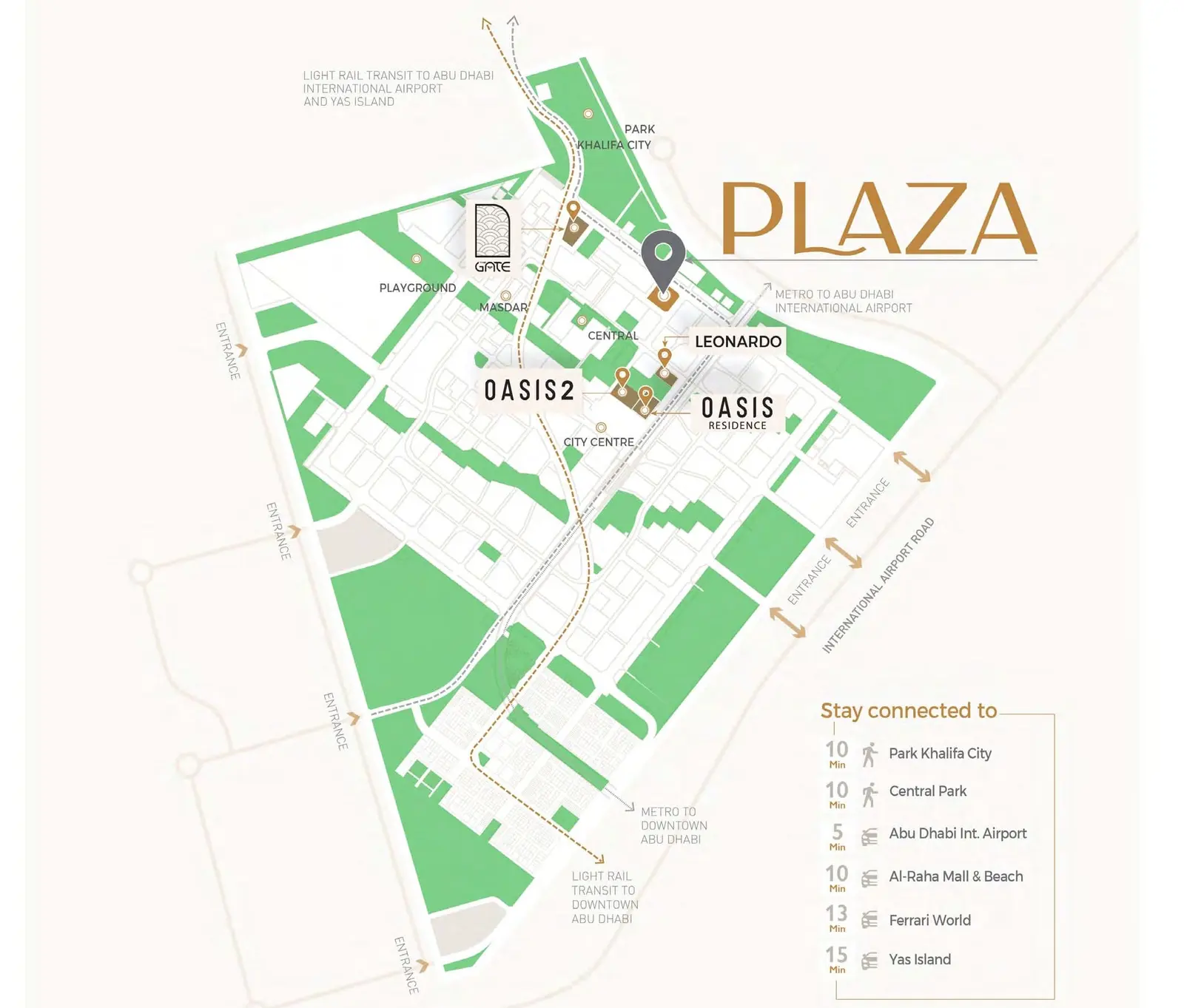 Plaza Reportage master plan