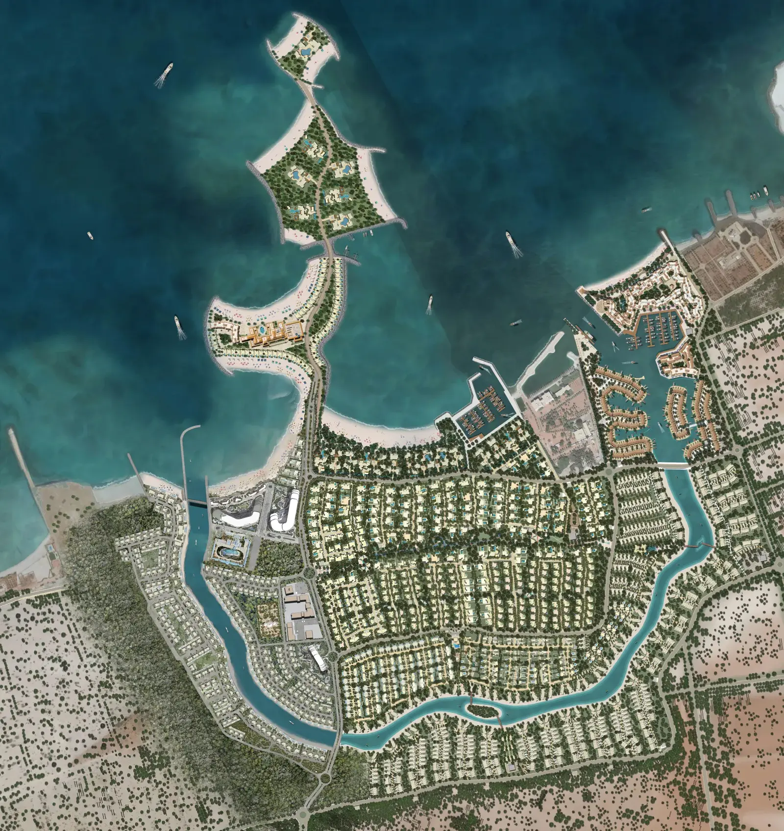 Jacob and Co Beachfront Living master plan