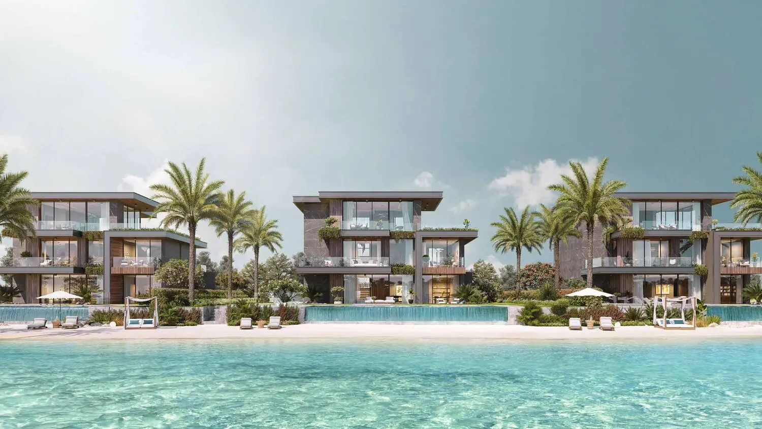 Villa facade design, Jacob and Co Beachfront Living by Ohana