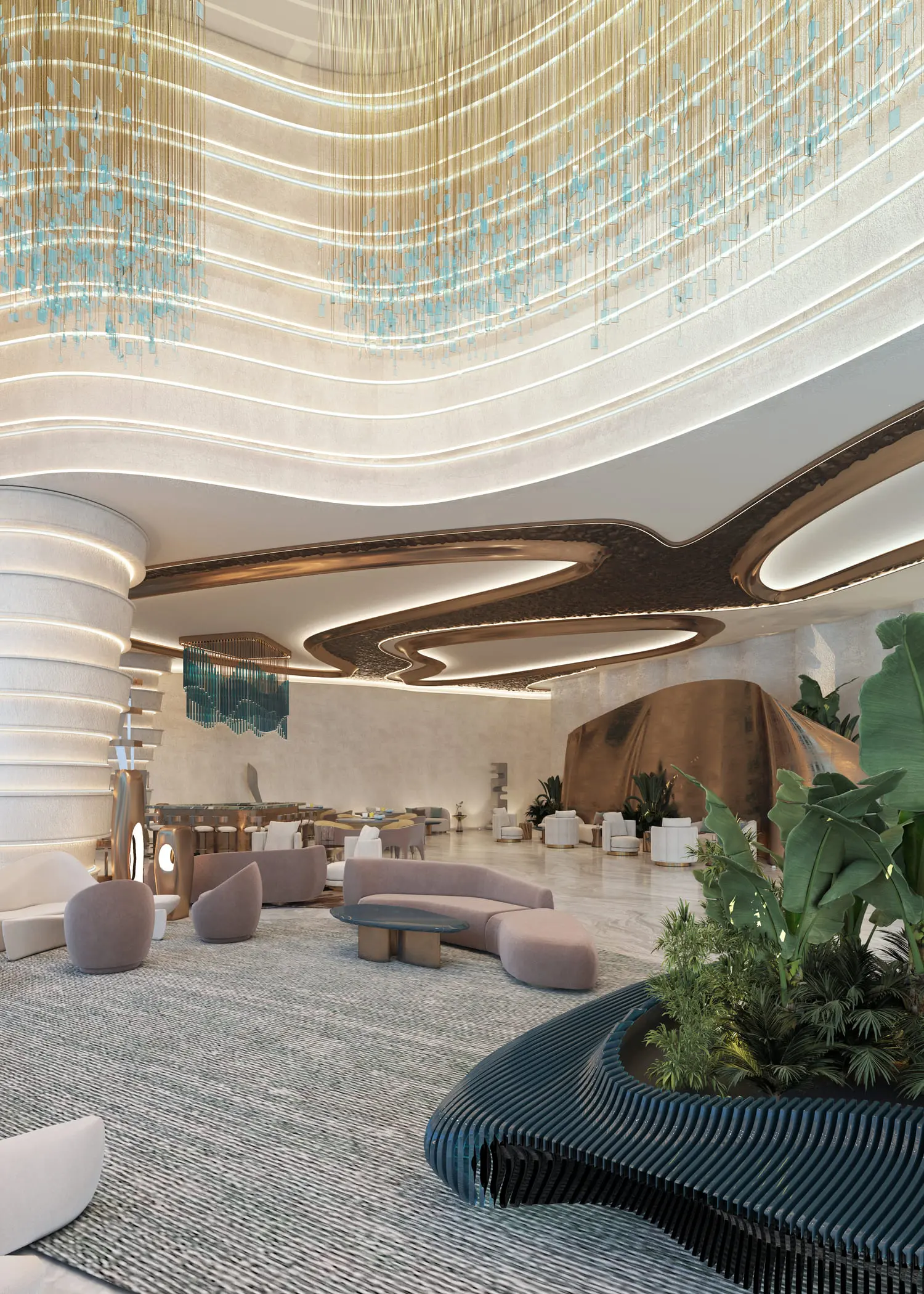 Sky Vista in Jumeirah Village Circle (JVC) by Peace Homes Development - Lobby Image 1