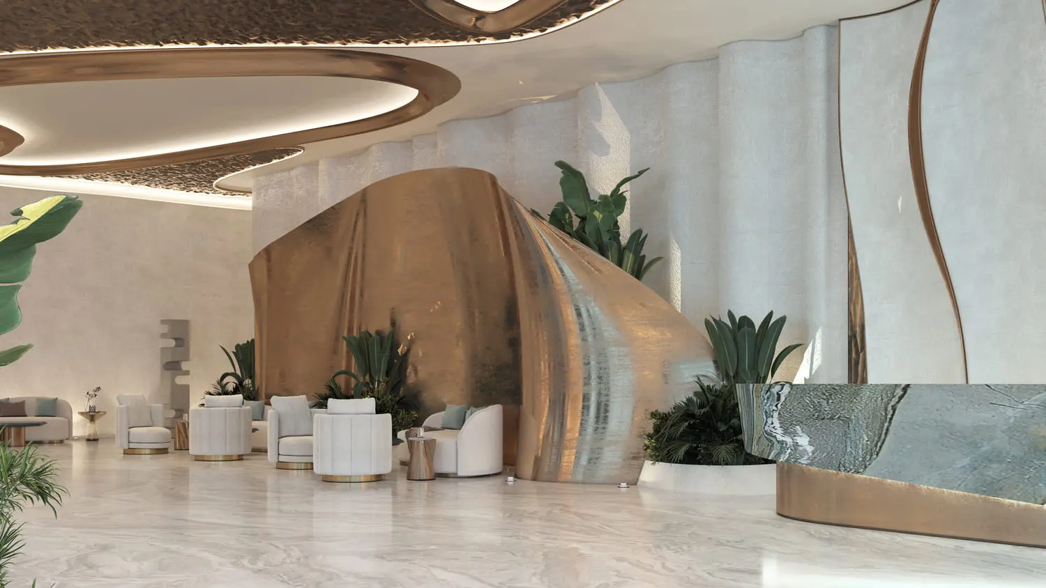Sky Vista in Jumeirah Village Circle (JVC) by Peace Homes Development - Lobby Image 3