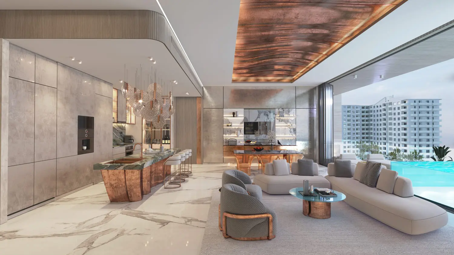 Sky Vista in Jumeirah Village Circle (JVC) by Peace Homes Development - Interior Image 7