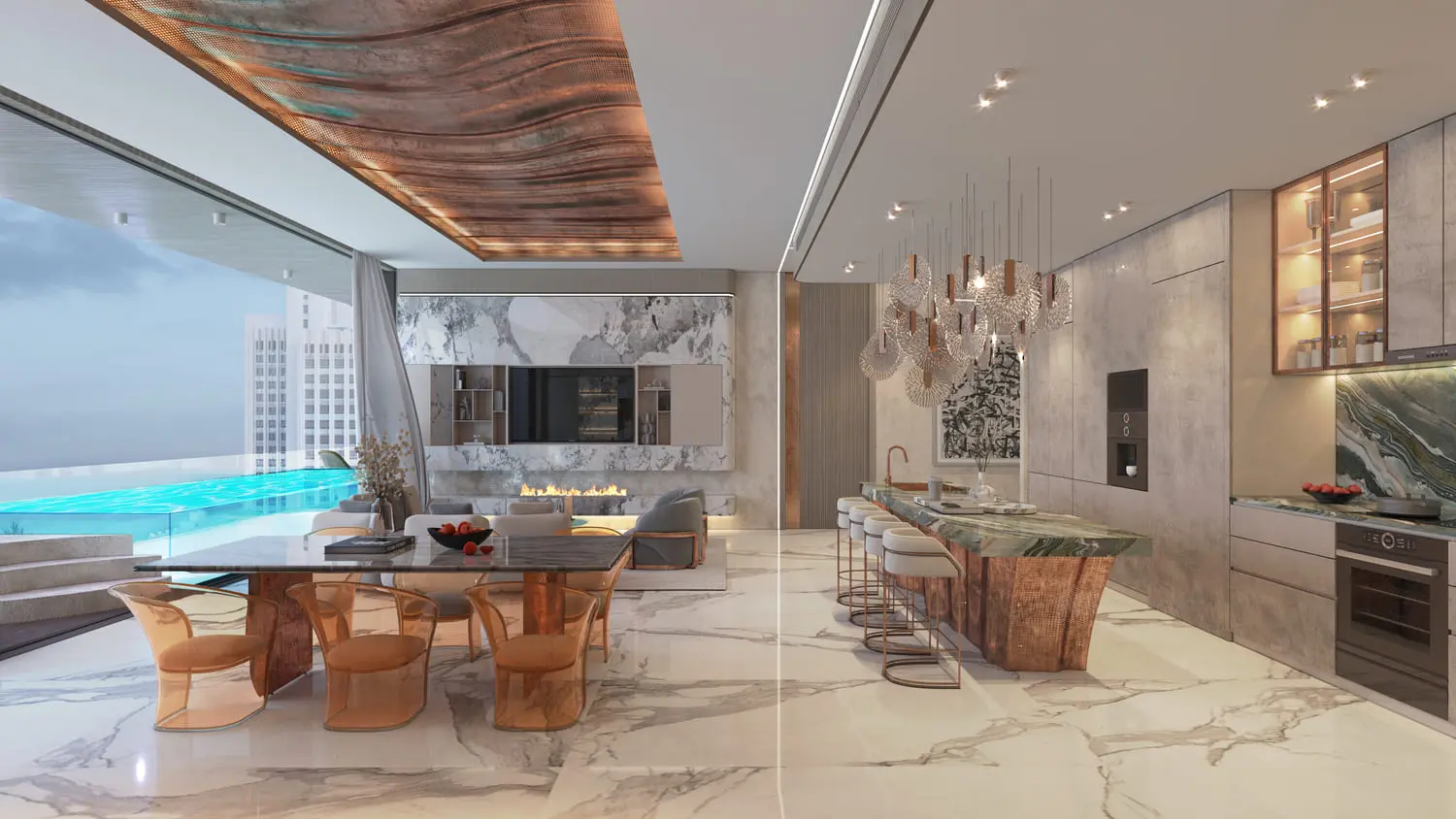 Sky Vista in Jumeirah Village Circle (JVC) by Peace Homes Development - Interior Image 8