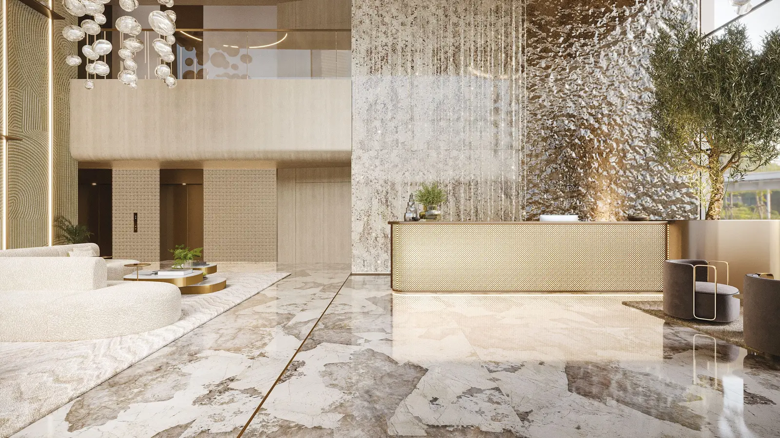 Oxford 10 in Jumeirah Village Circle (JVC) by Iman Developers - Lobby Image 2