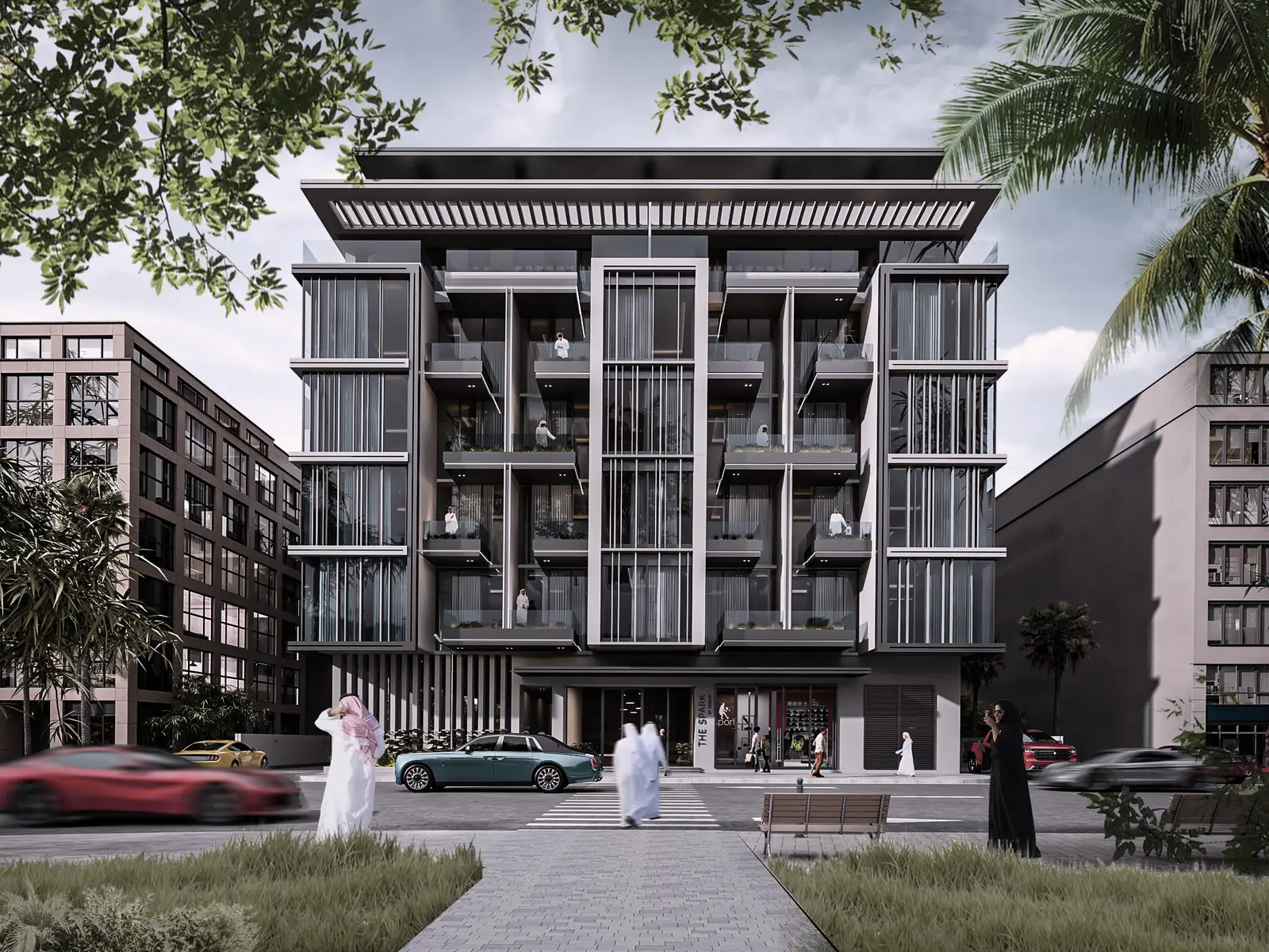 The Spark By Esnaad in Mohammed Bin Rashid City by Esnaad Real Estate Development - Exterior Image 2