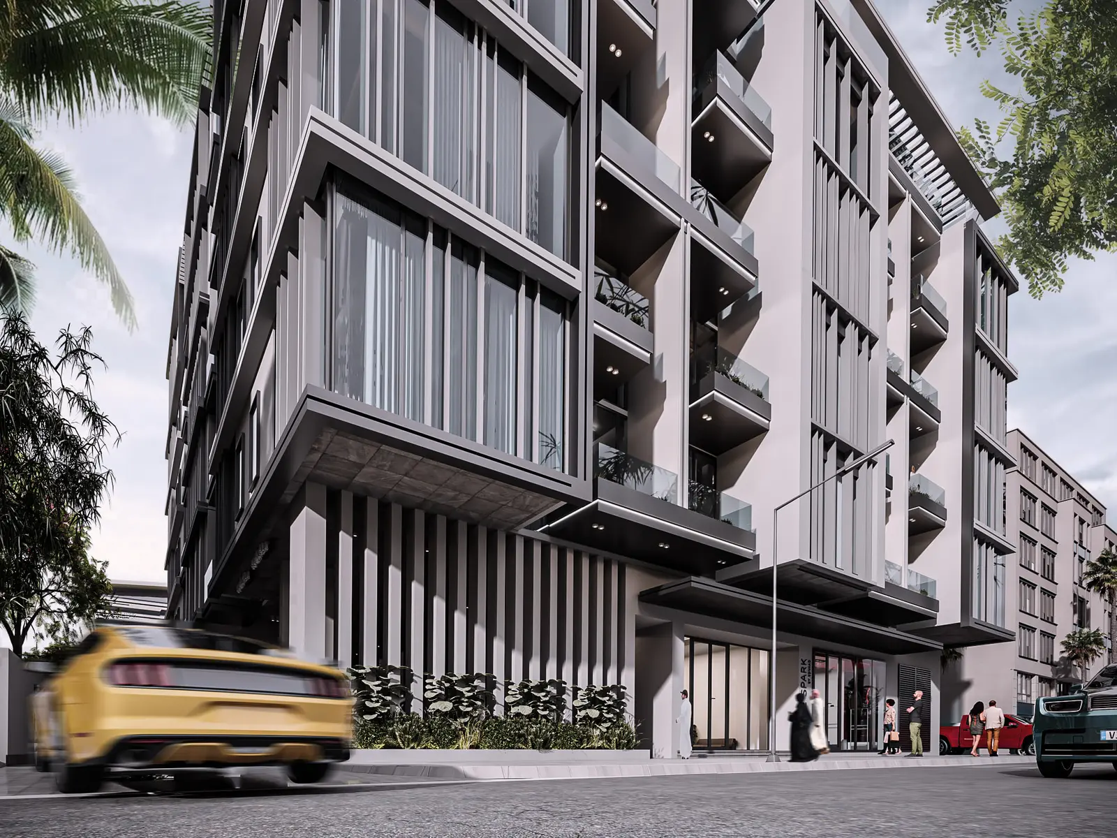 The Spark By Esnaad in Mohammed Bin Rashid City by Esnaad Real Estate Development - Exterior Image 4