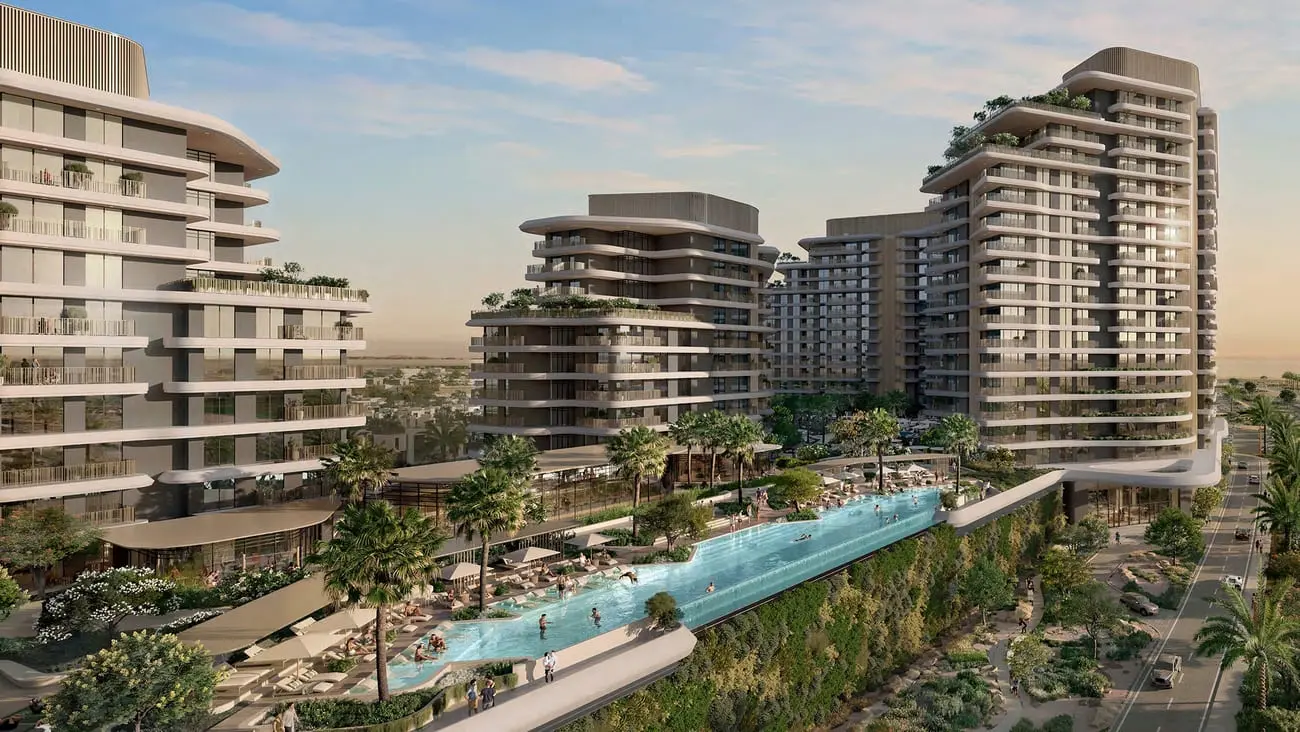 Verdes by Haven in Dubai Land Residence by Aldar Properties - Exterior Image 7