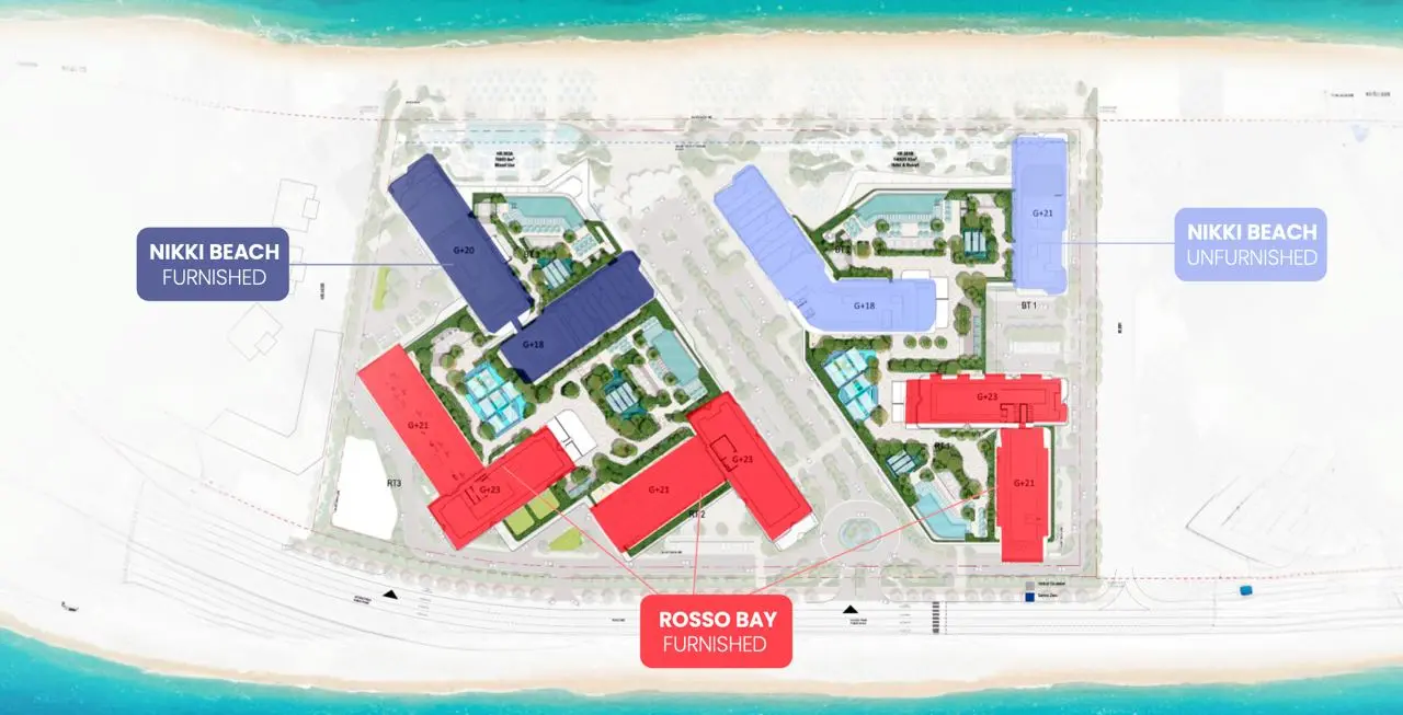 Rosso Bay Residences master plan