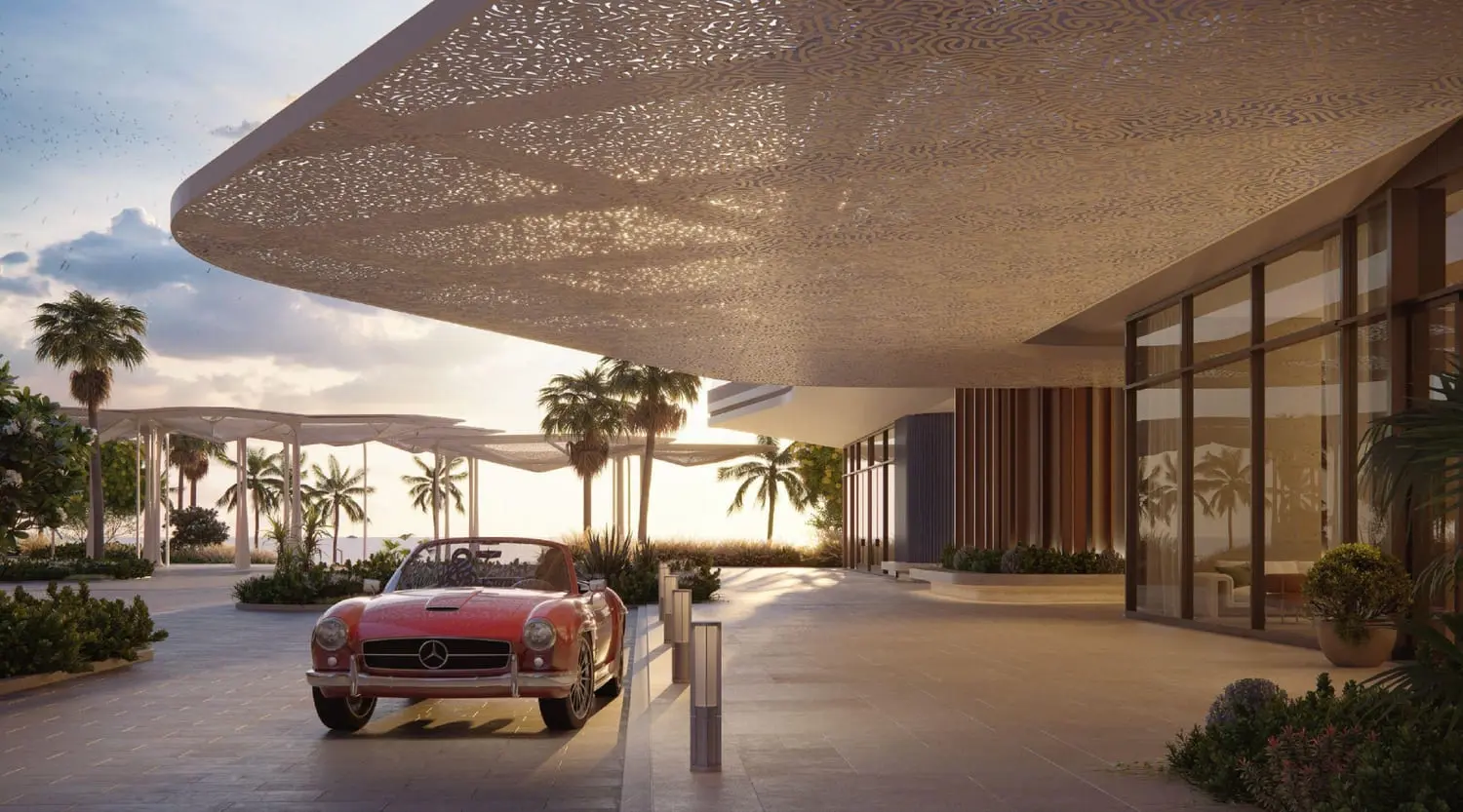 Rosso Bay Residences in Al Marjan Island by Aldar Properties - Exterior Image 4