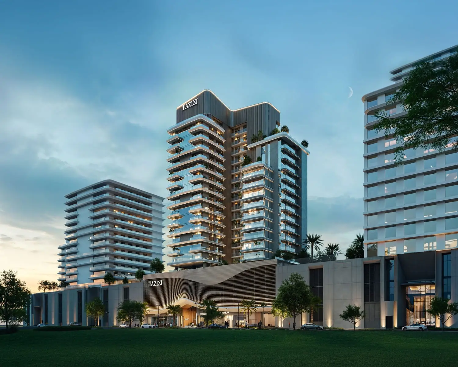 Azizi David in Al Jaddaf by Azizi - Exterior Image 3