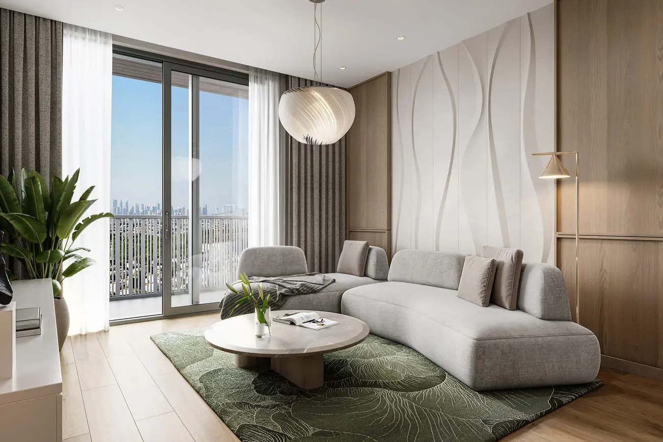 ESSENL1FE Residence in Jumeirah Village Triangle by Object 1 - Interior Image 4