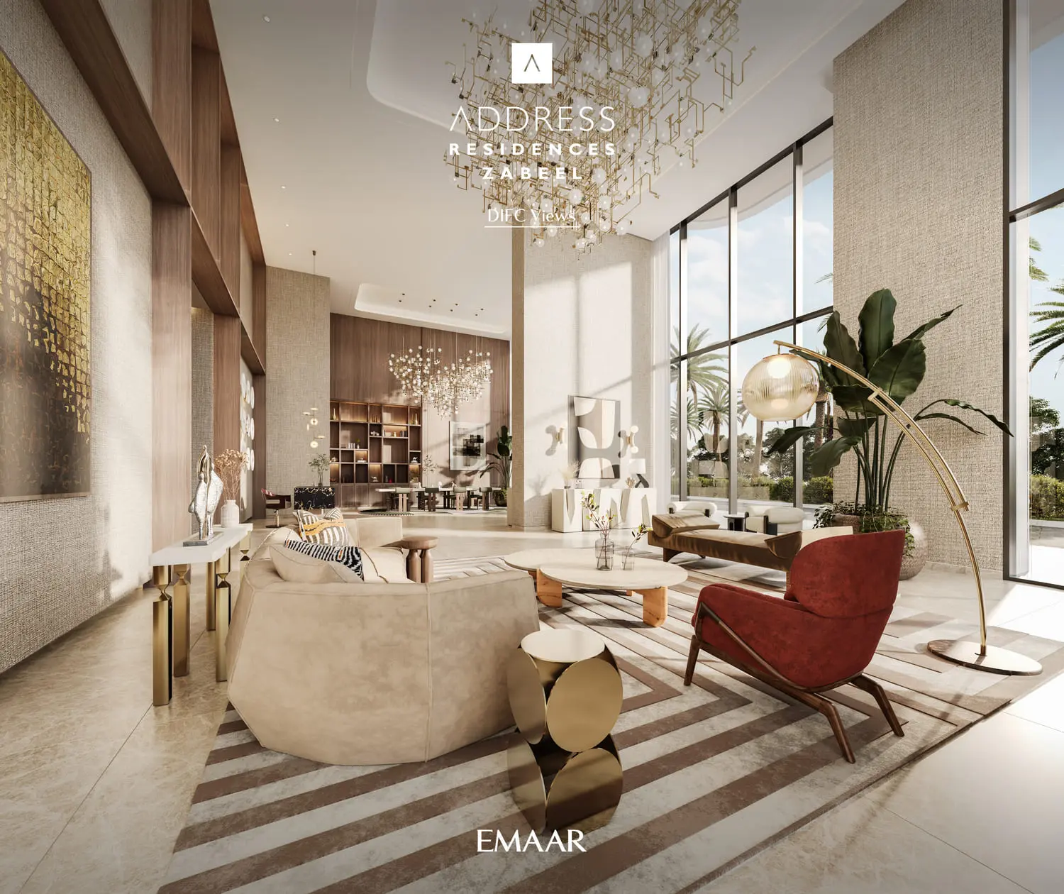 Address Residences Zabeel in Dubai International Financial Centre (DIFC) by EMAAR - Interior Image 3