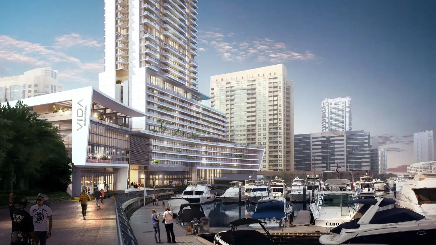 Vida Dubai Marina in Dubai Marina by EMAAR - Exterior Image 4