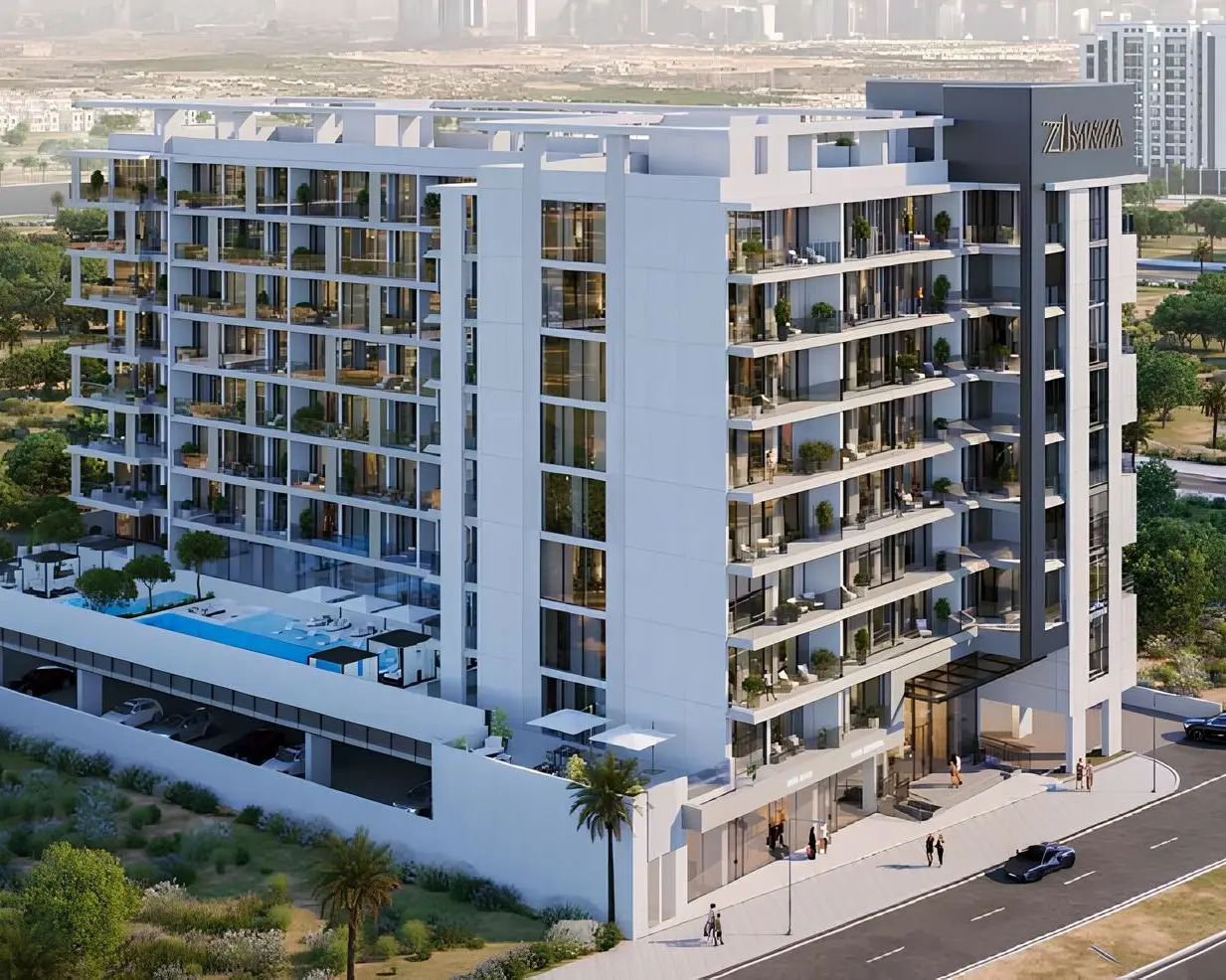 Belle Vie in Dubai Silicon Oasis by Zimaya Properties - Exterior Image 2
