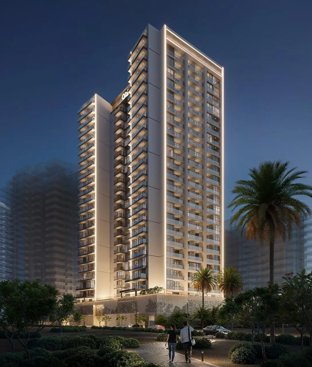 AUREL1A Residence in Dubai Sports City by Object 1 - Exterior Image 1