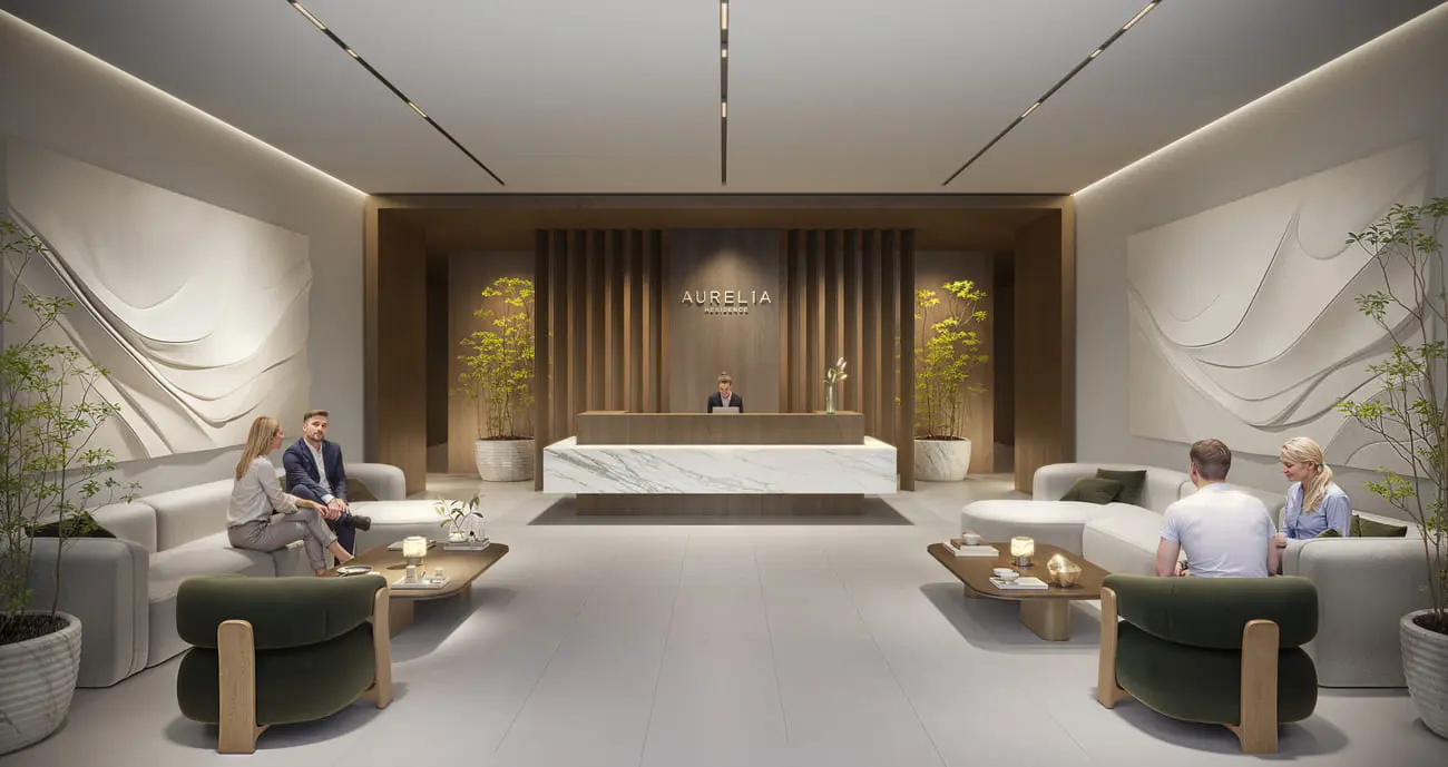 AUREL1A Residence in Dubai Sports City by Object 1 - Lobby Image 1