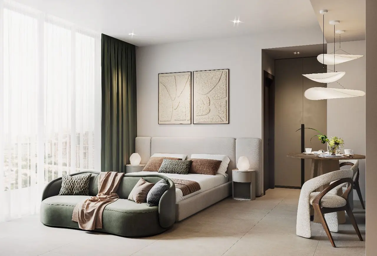 AUREL1A Residence in Dubai Sports City by Object 1 - Interior Image 2