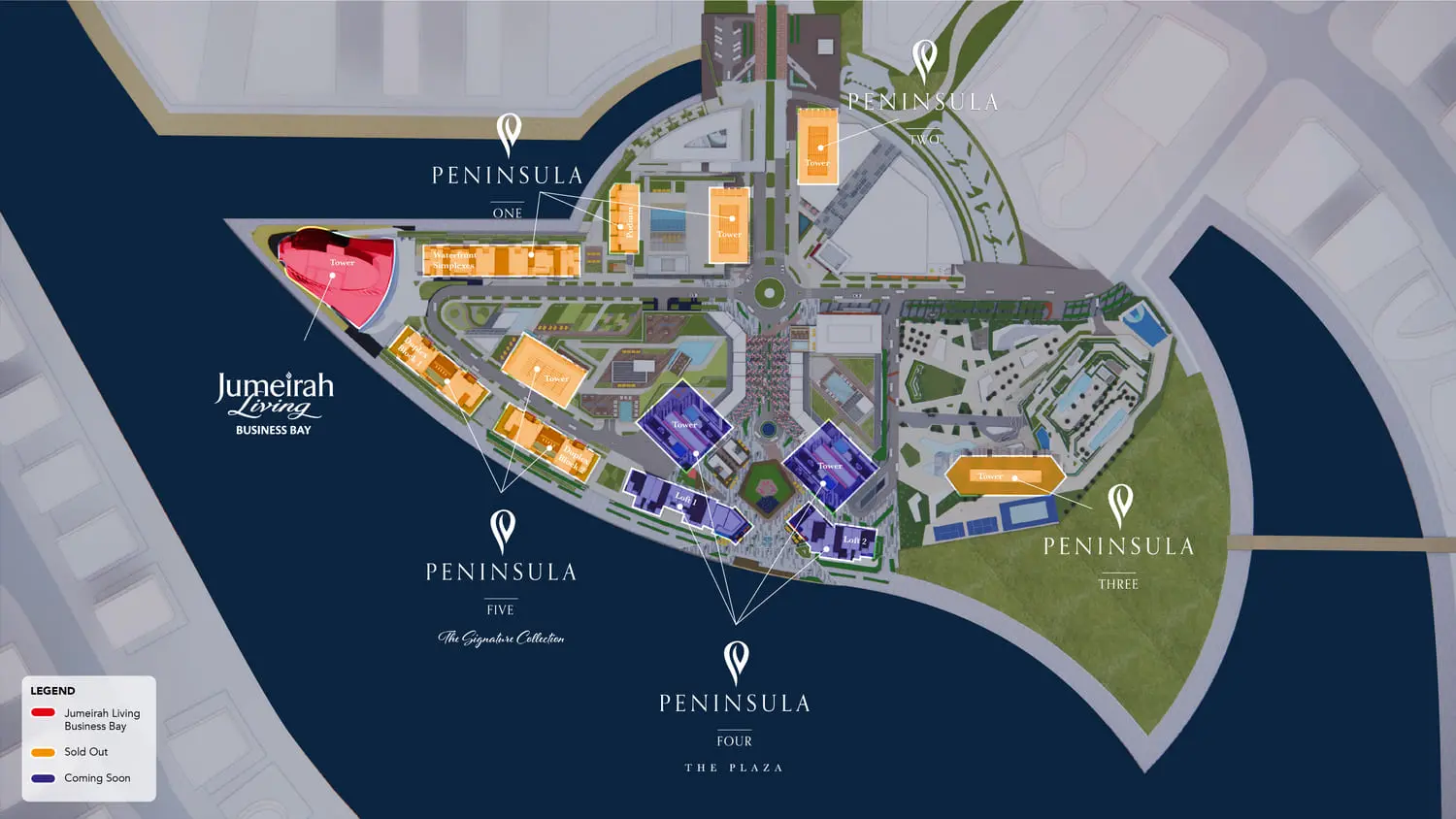 Peninsula Four The Plaza Master Plan