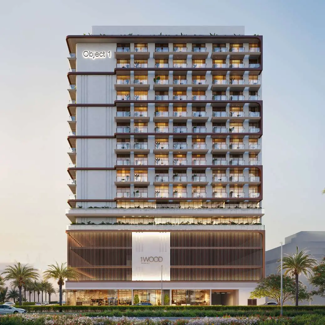 1WOOD Residence 2 in Jumeirah Village Circle (JVC) by Object 1 - Exterior Image 3