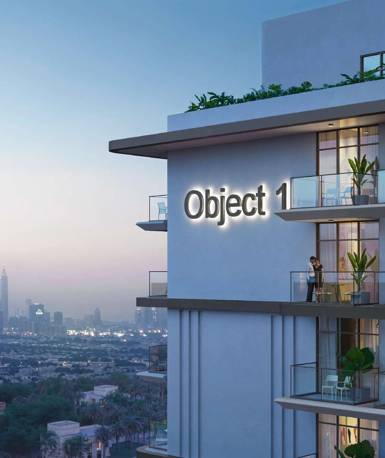 1WOOD Residence 2 in Jumeirah Village Circle (JVC) by Object 1 - Exterior Image 4