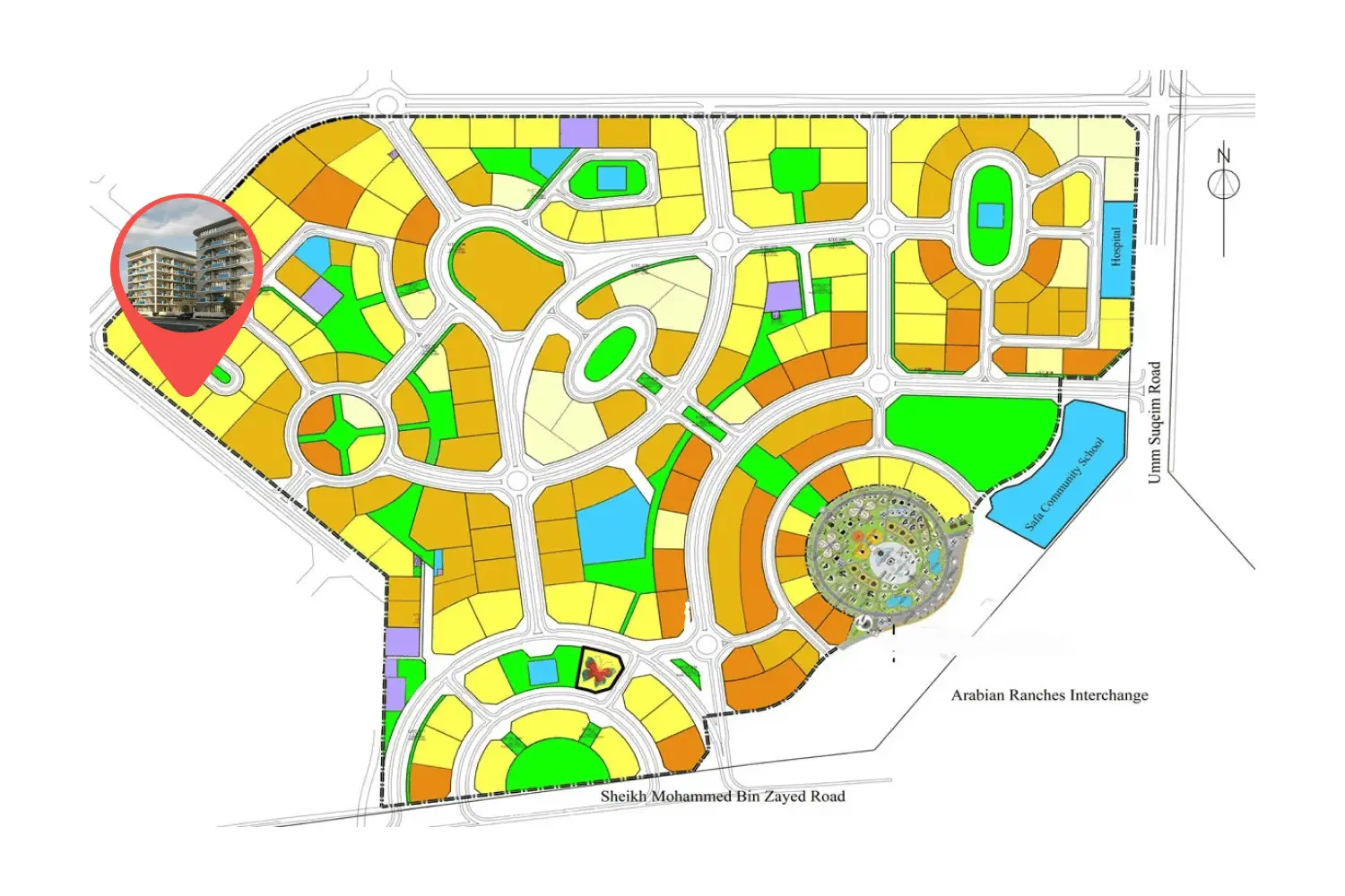 Samana Imperial Garden master plan