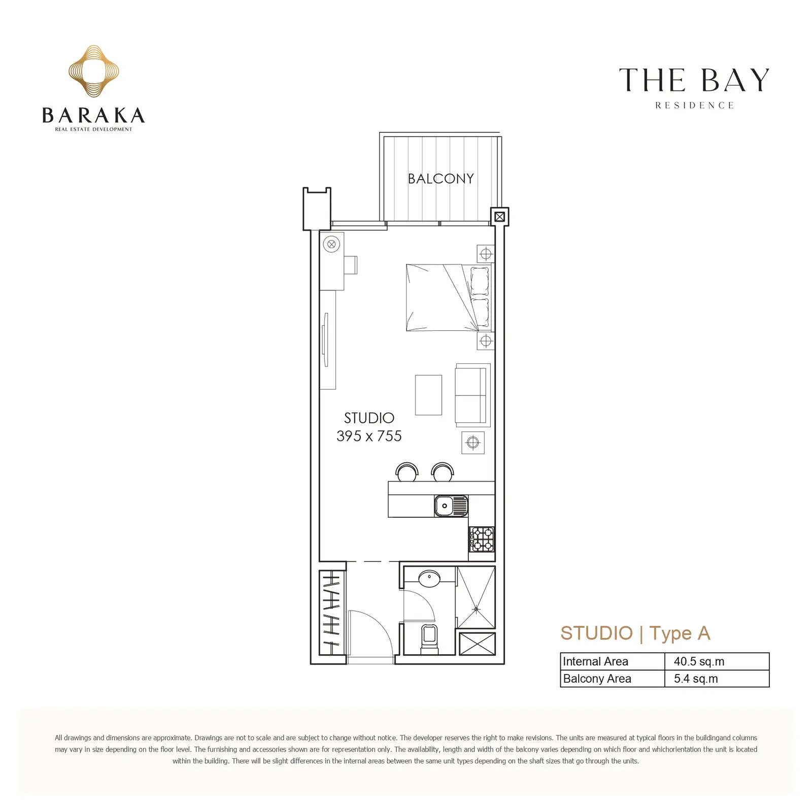 Studio floor plan