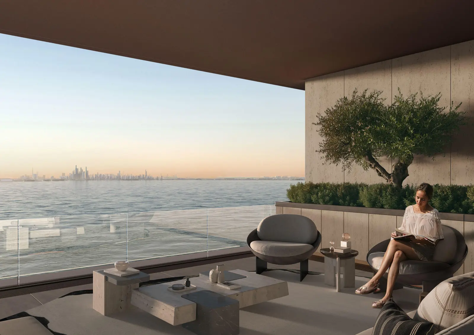 Canal Villa private pool interior highlighting exclusive pool access and luxury waterfront living.