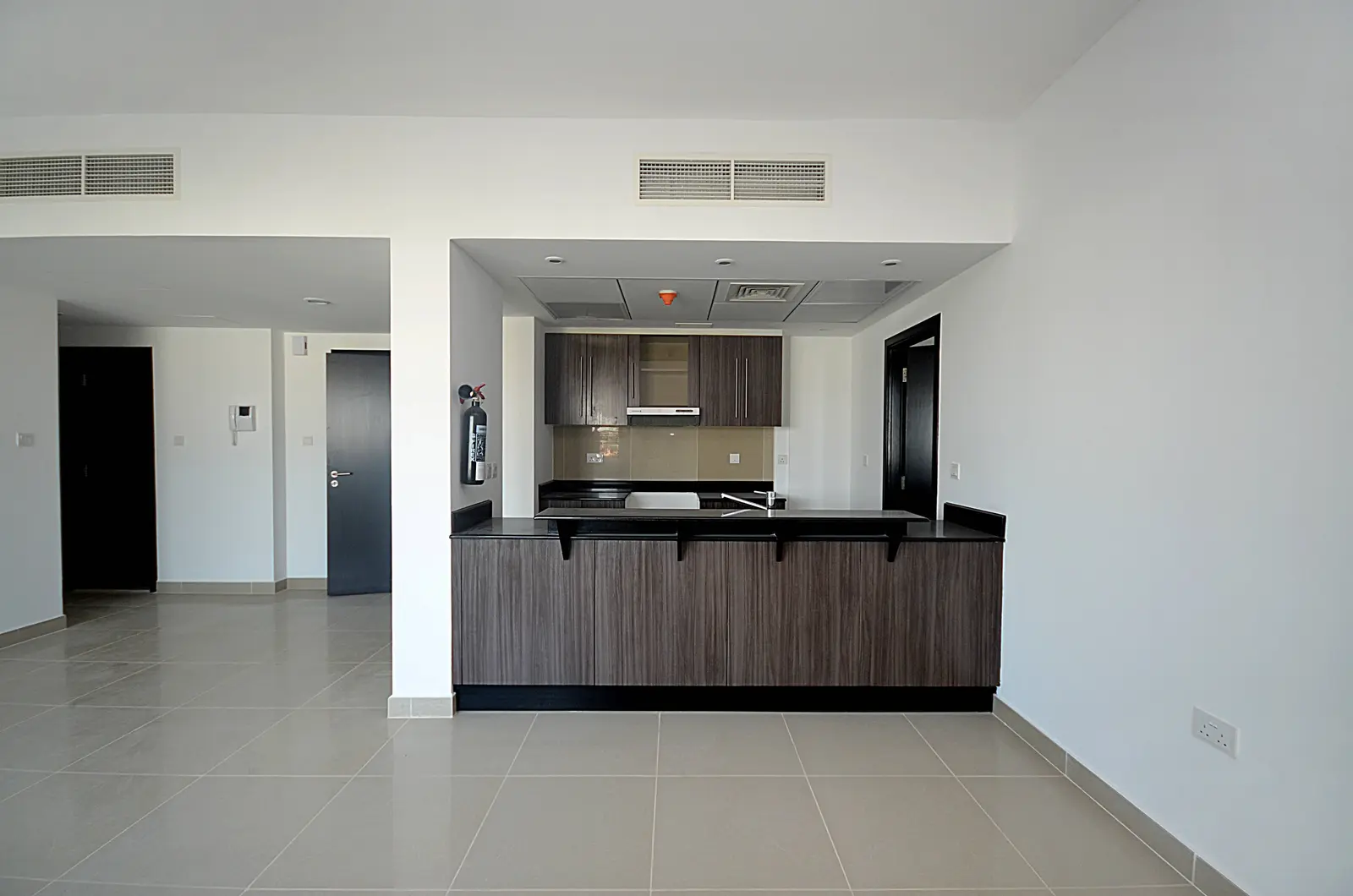 Bright studio apartment interior at Al Reef Downtown, Al Reef Abu Dhabi featuring modern finishes and functional living spaces for comfortable living