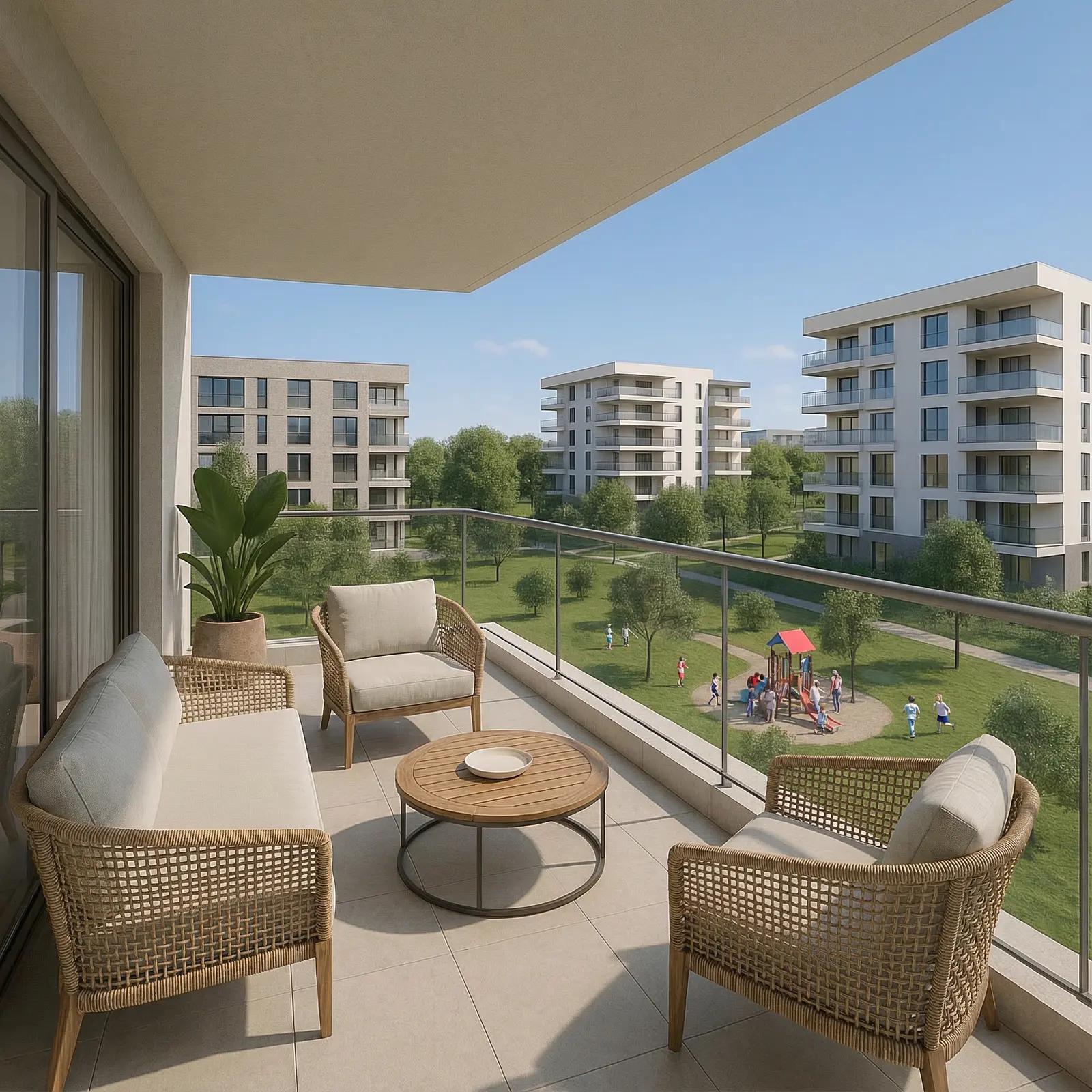 ICONA Residence Al Reeman Abu Dhabi contemporary building exterior with balconies and premium architectural details