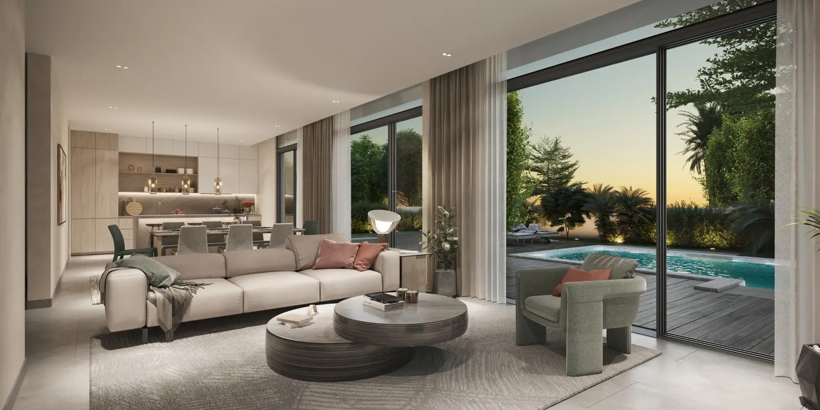 Qasr Al Jurf 3B in Al Jurf Abu Dhabi showcasing contemporary apartment interiors with premium finishes