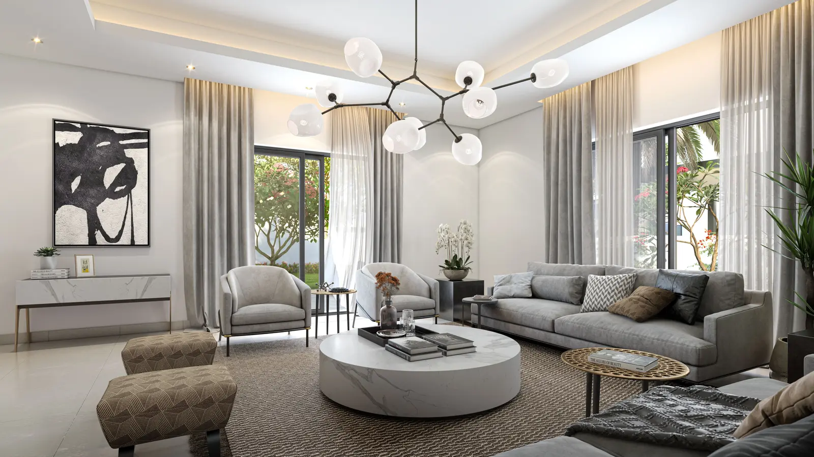 Customizable layouts in Fay Al Reeman tailored to residents’ unique