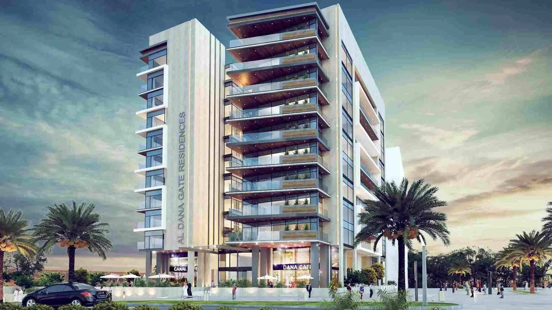 Al Dana waterfront community in Al Raha Beach, Abu Dhabi