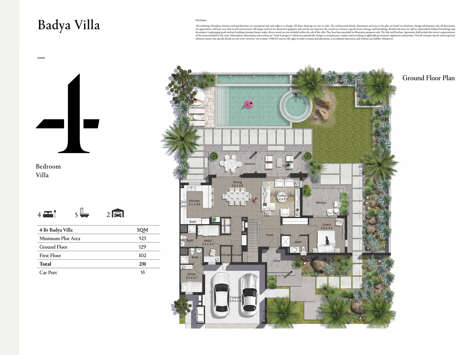 4 Bedroom Badya Villa