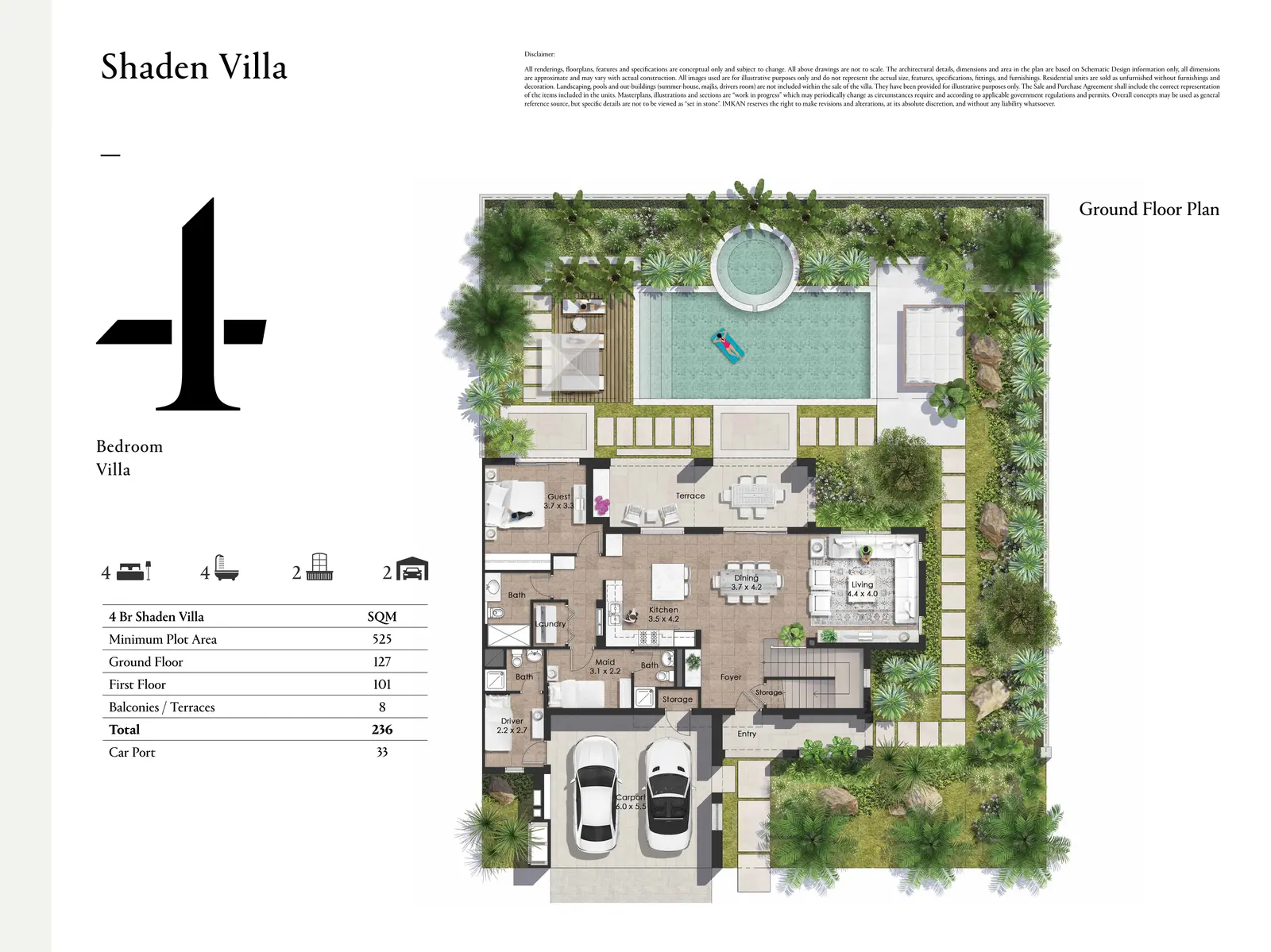 4 Bedroom Shaden Villa