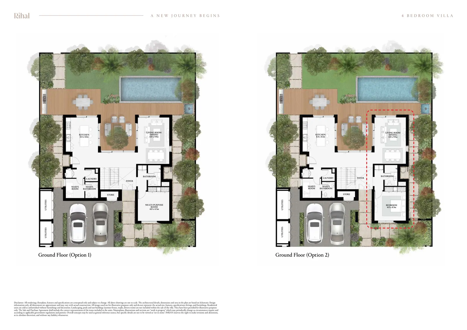 4 Bedroom Rihal Villa