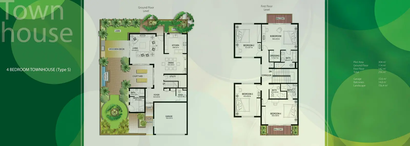4 Bedroom Townhouse Type S
