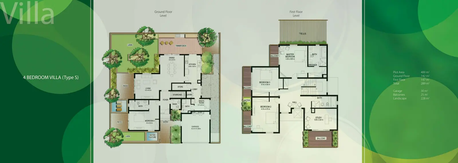 4 Bedroom Villa Type S