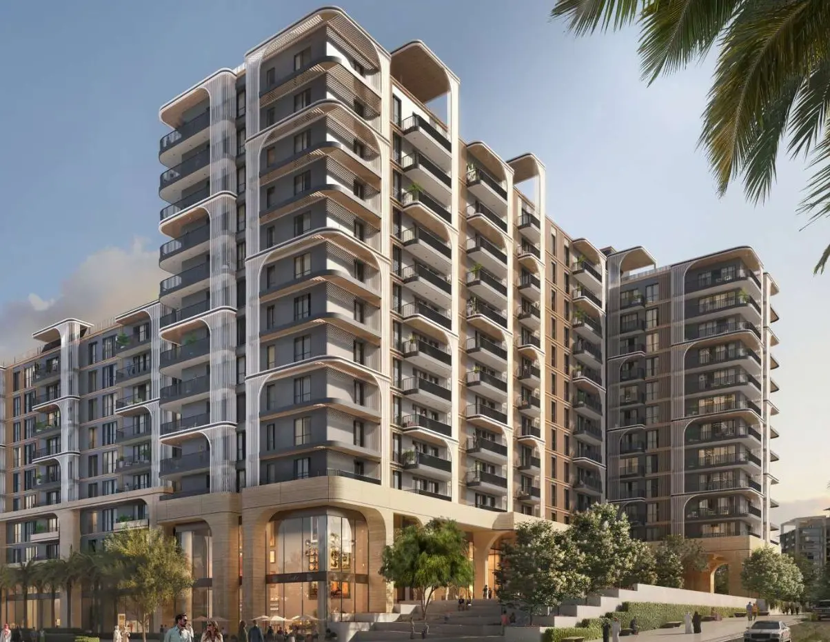 Master plan of Manarat Living III on Saadiyat Island, Abu Dhabi showcasing contemporary residences, landscaped courtyards, wellness amenities, and community spaces.