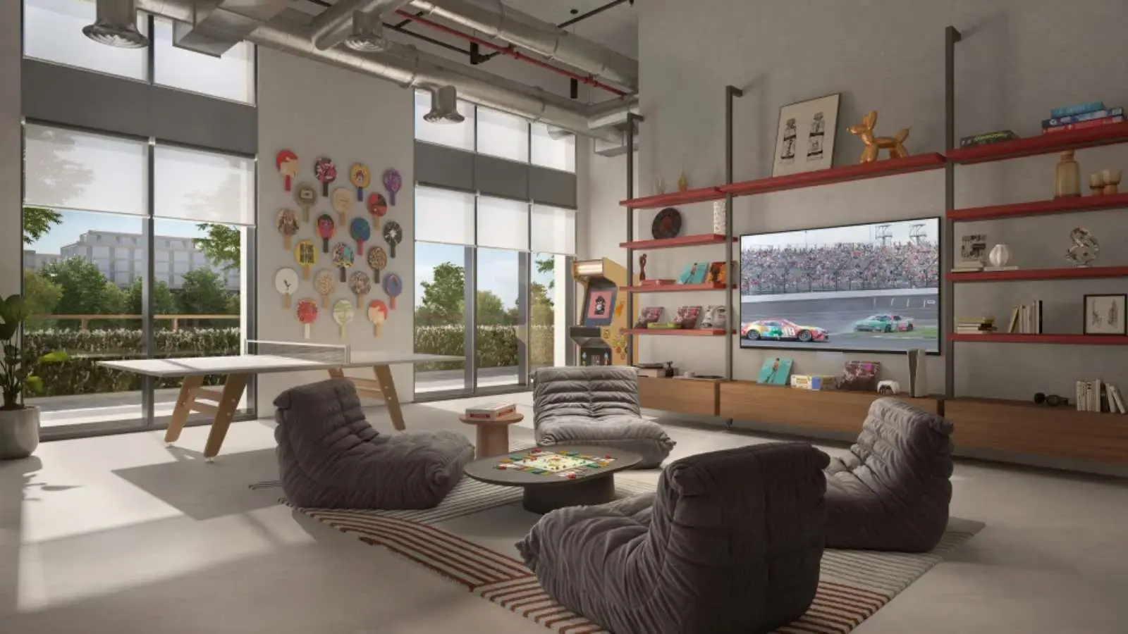Premium apartment interiors at Manarat Living, Saadiyat Island combining stylish finishes with functional contemporary residential layouts.