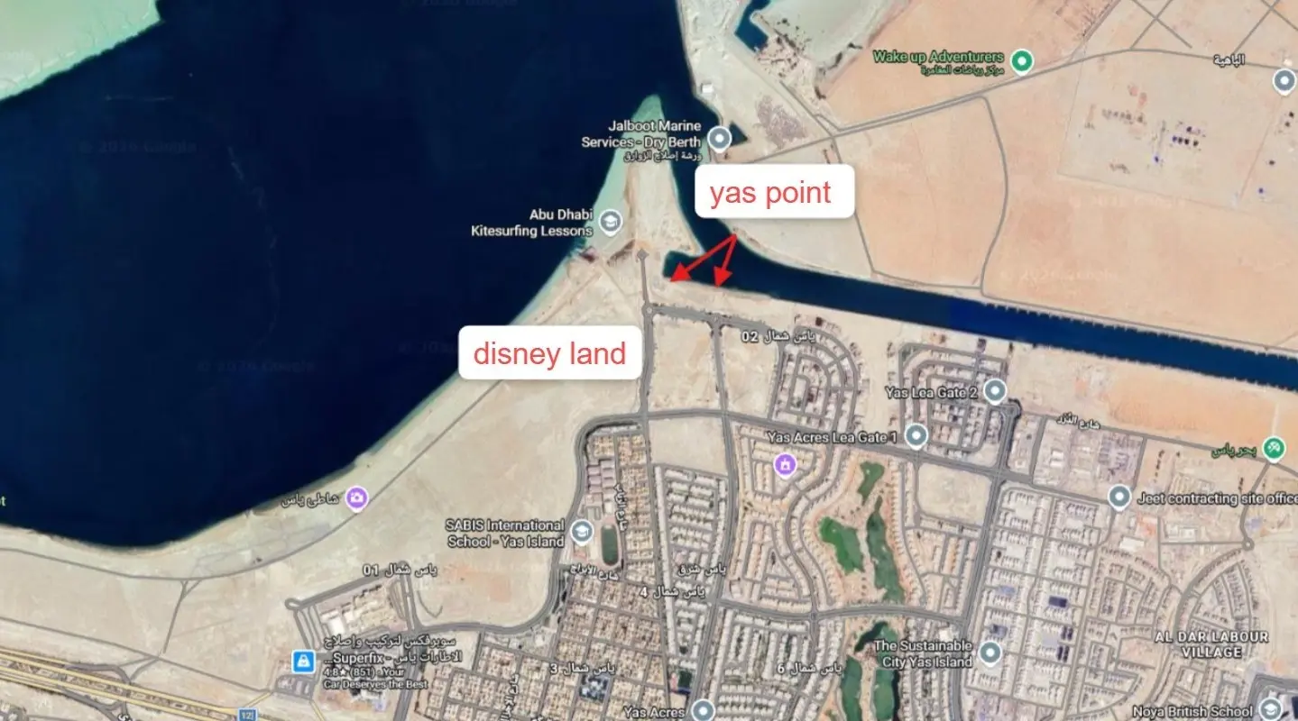The Yas Point masterplan