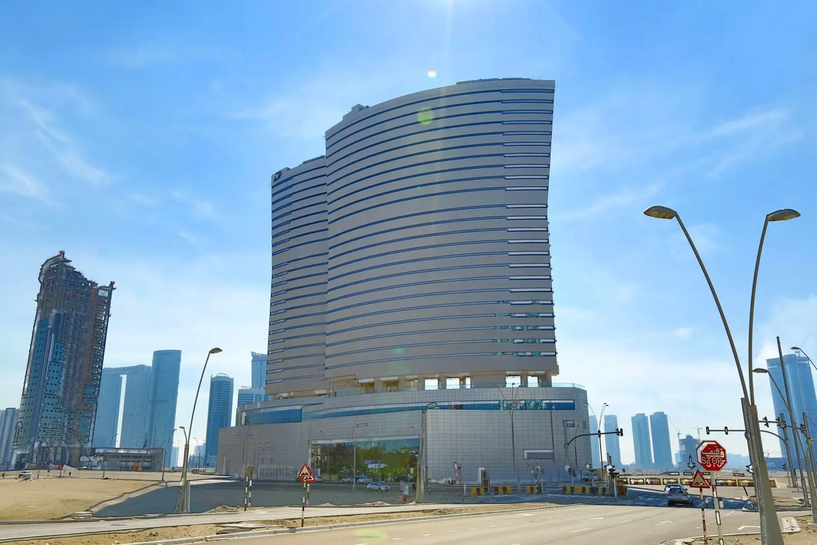 Oceanscape master plan layout, Al Reem Island, Abu Dhabi waterfront development
