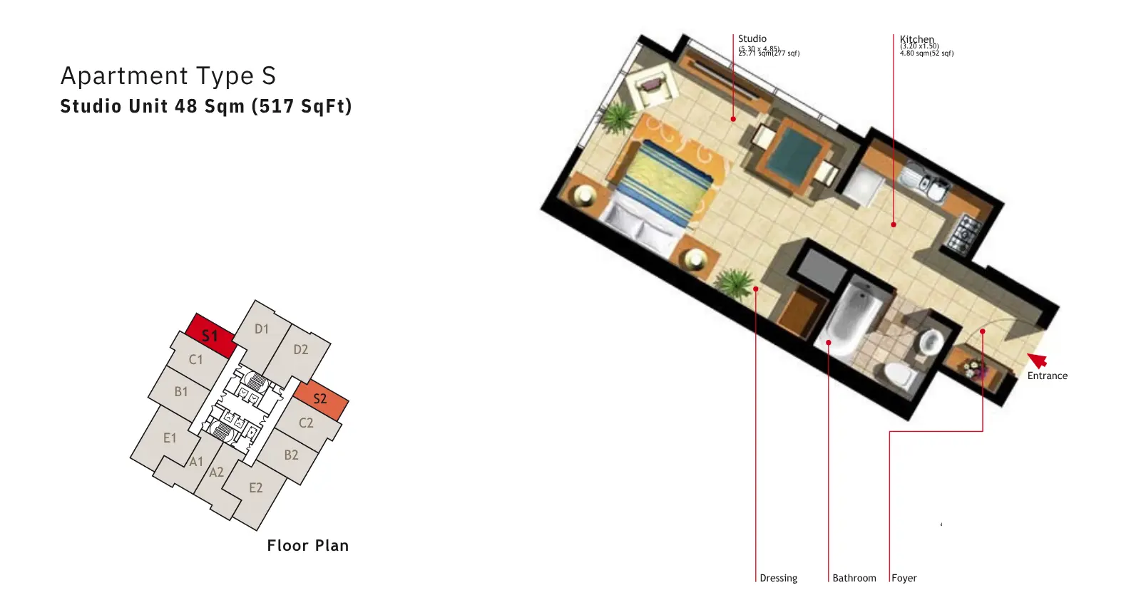 Apartment floor plan